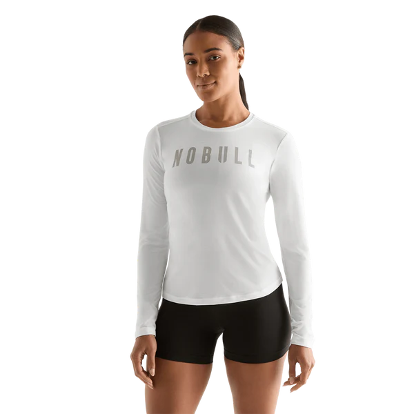 Damen NOBULL Langarm-T-Shirt