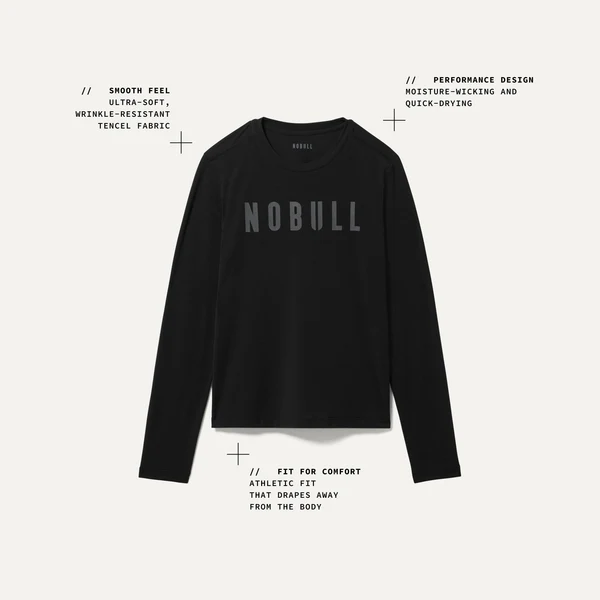 Damen NOBULL Langarm-T-Shirt