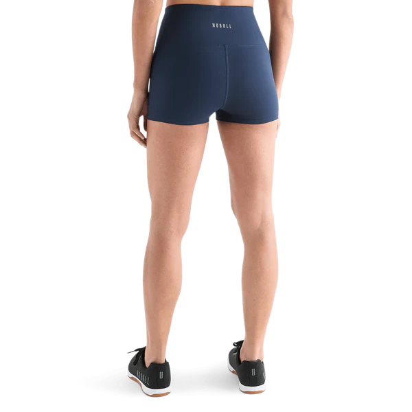 Kurze Hose für Damen, hoher Bund 2"