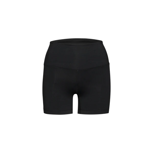 Kurze Hose mit hohem Bund für Frauen 4"