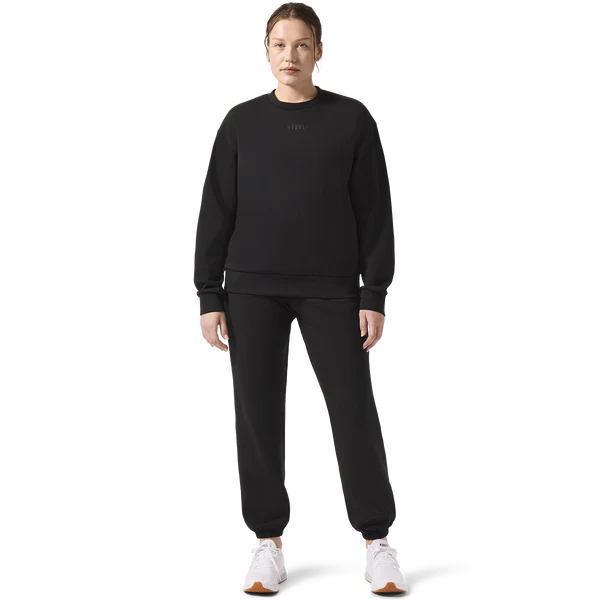 Damen Schwarz Elements Crew x Sweatpant